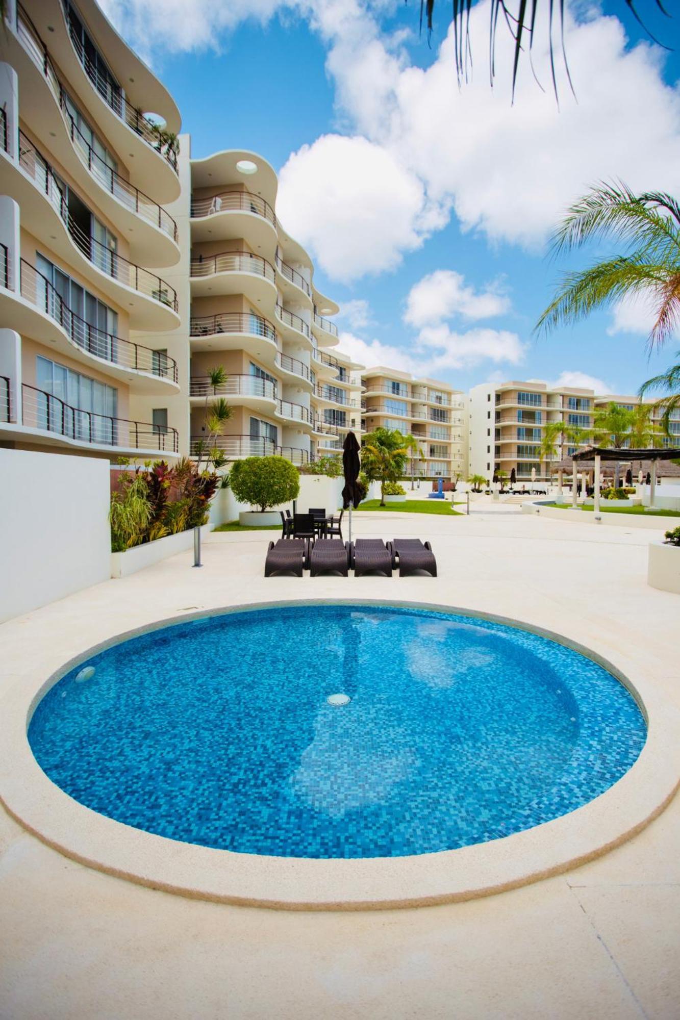 Large&Modern Apartment With Private Terrace Cancún Eksteriør billede